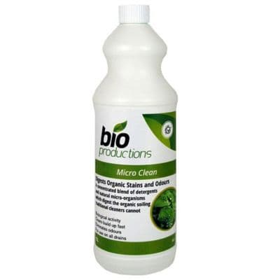 Bio Productions MC1 - Micro Clean 1lt - Organic Odour & Stain Remover