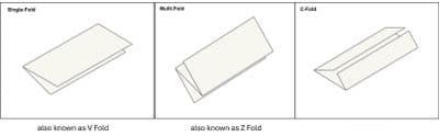 C Fold versus Z Fold - What is the difference ?