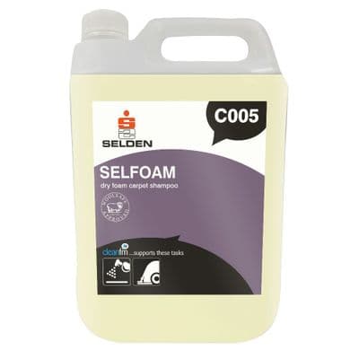 C005 Selden Selfoam (Dry Foam) Carpet Shampoo 5Lt