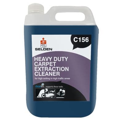 C156 Selden Heavy Duty Extraction Shampoo 5Lt
