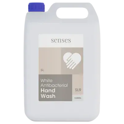 Cleenol Senses SL9 White Antibacterial Hand Wash 5Lt