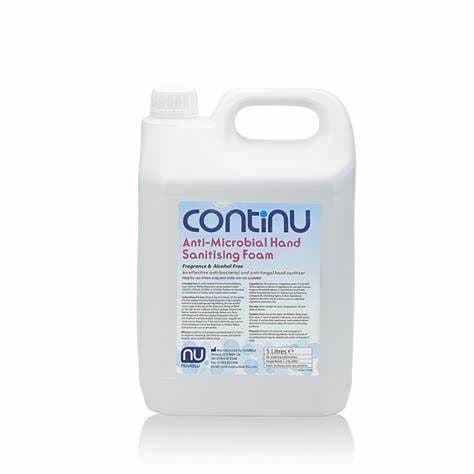 Continu Alcohol Free Foaming Hand Sanitiser (5 Litre) 02-USL3905