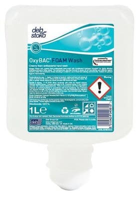 Deb OxyBac OXY1L Antibac Foam Soap Handwash