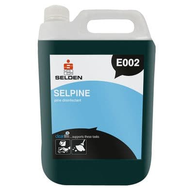 E002 Selden Selpine Powerful Pine Disinfectant Fluid 5Lt