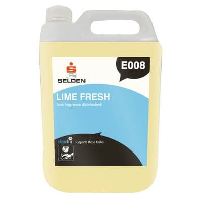 E008 Selden Lime Fresh Versatile Disinfectant QAP30 5Lt