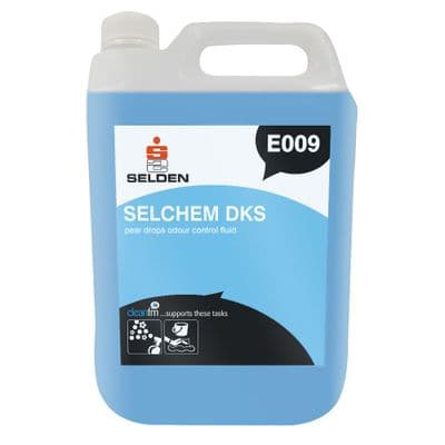 E009 Selden Selchem DKS 'Pear Drops' Odour Control Fluid 5Lt
