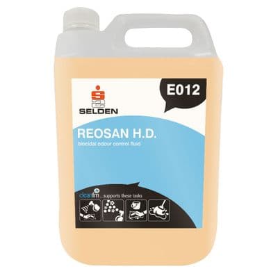 E012 Selden Reosan Biocidal 'Bubble Gum' Odour Control Fluid 5Lt