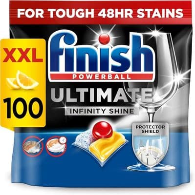 Finish Powerball Quantum Dishwasher Tablets bulk | Scent : Lemon | Size: 100