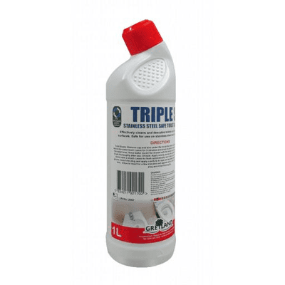 Greyland Triple S Stainless Steel Safe Toilet Cleaner 1Lt