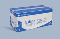 IFB001 Esfina I-Fold Hand Towels Blue 1ply Box 3600
