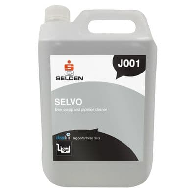J001 Selden Selvo Clear Beer Pump & Pipeline Cleaner 5lt