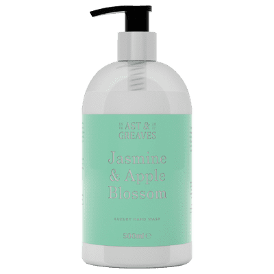 Jasmine & Apple Blossom Luxury Hand Wash 500ml Pump Bottle
