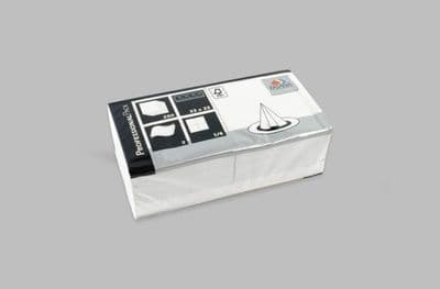 NAP100 Metsa Serviette Napkins 2ply 33x33cm White Box 1500