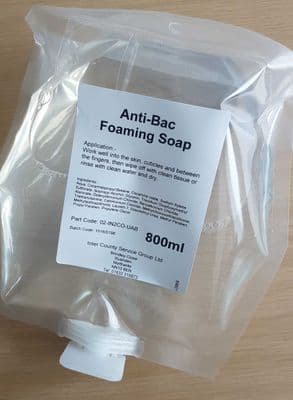 Pouches of Foaming Soap - IN2CO-UAB