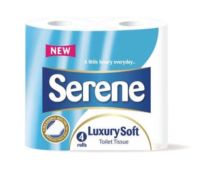 Serene Luxury Soft 2ply Toilet Roll Pk 40