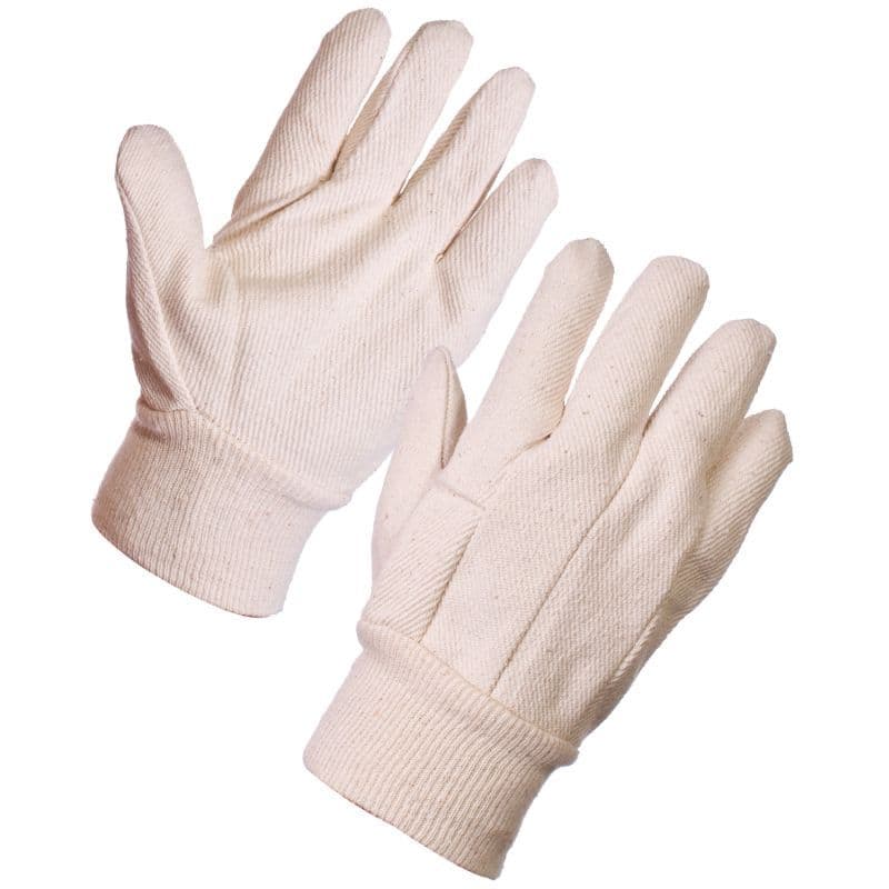 Supertouch 24003 Cotton Drill Gloves 8oz Standard Size