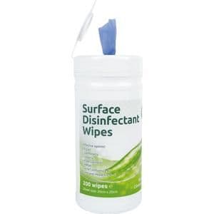 Surface Disinfectant Wipes (Tub 200)