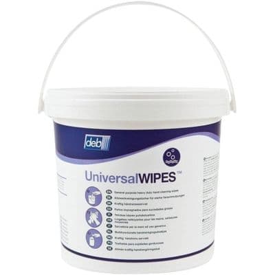 UNV150W Deb Kresto Universal Wipes (Tub 150 Wipes)