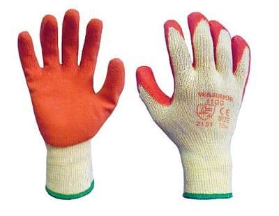 Warrior GNG-Y-09 - Grab N Grip Gloves - Orange - Large
