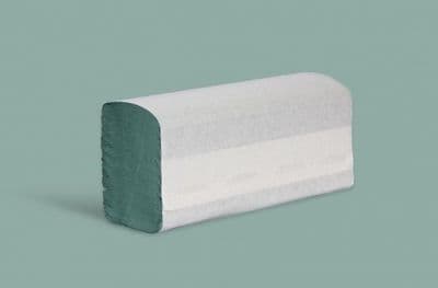 ZFG001 Esfina Z Fold Hand Towels Green 1ply Box 3000