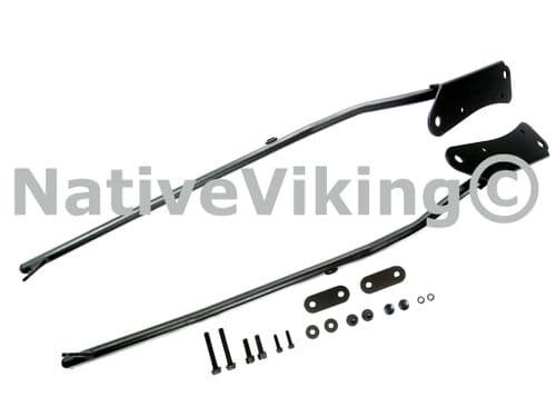 GIVI 4104FZ TOP BOX REAR RACK Kawasaki ER-6N (12 > 16)