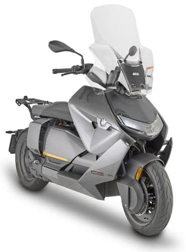 GIVI 5142DT BMW CE 04 WINDSCREEN (22 > 25) taller touring SCREEN with D5142KIT fittings