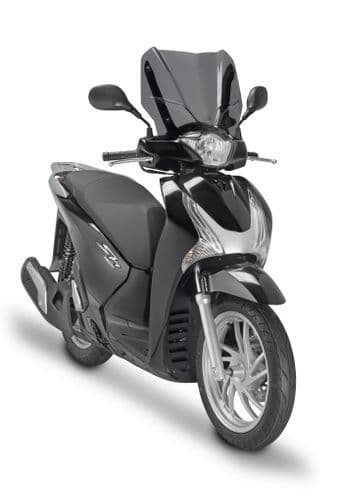 GIVI D1128S HONDA SH 125i-SH 150i ABS WINDSCREEN (12 > 16) Smoked needs Honda Support Brackets