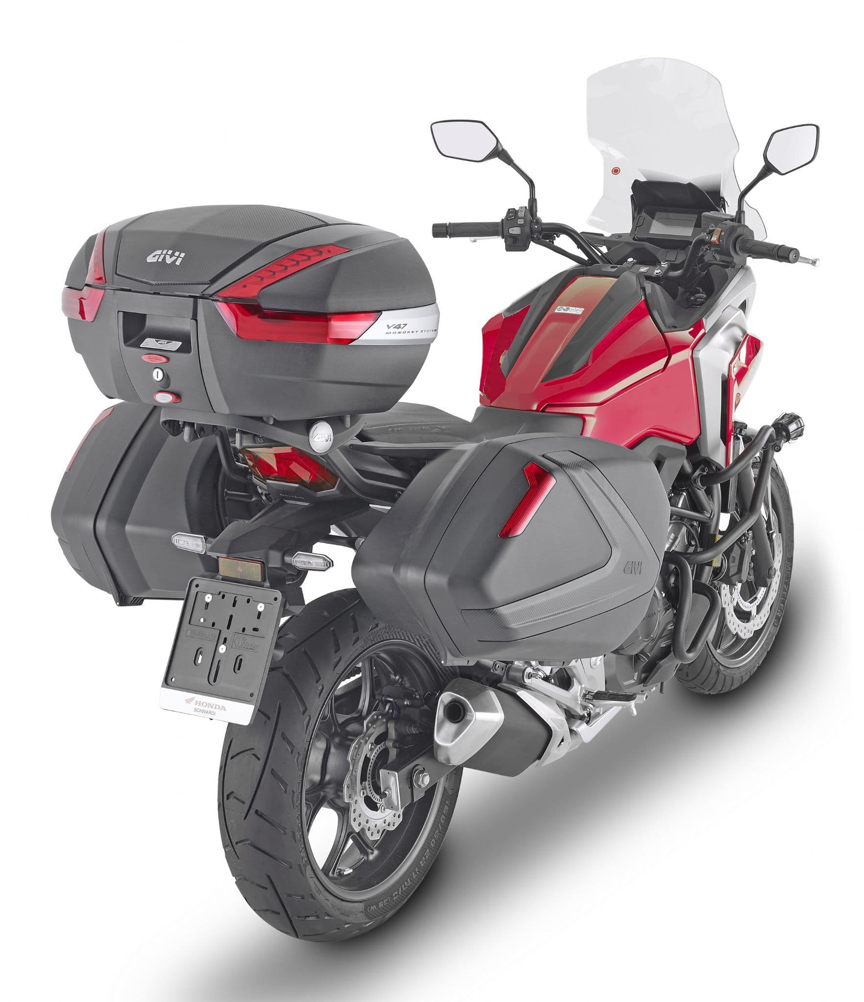GIVI D1192ST ホンダ HONDA NC750X(21～) スクリーン D1192S ウインドスクリーン Honda NC750× 21 ライトスモーク dim