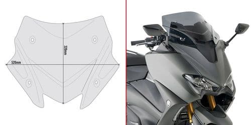 GIVI D2147B YAMAHA T-MAX 560 (20 > 21) Smoked