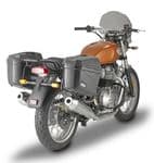 GIVI E22N PANNIERS ROYAL ENFIELD INTERCEPTOR 650  (19 > 24) GIVI PL9051 RACK included