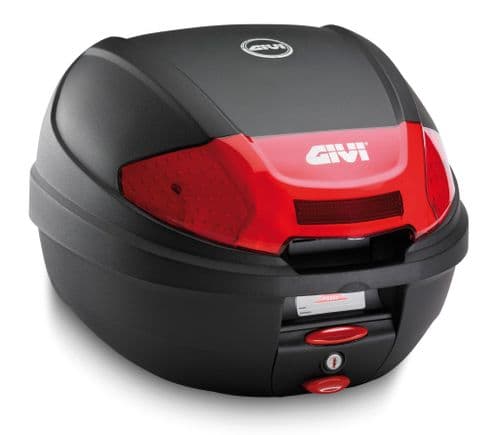 GIVI E300N2 MOTORCYCLE TOP BOX incl FREE Z113C MONOLOCK PLATE