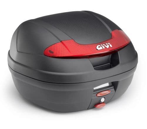 GIVI E340N VISION Monolock Top Box Black Embossed (34 litre)
