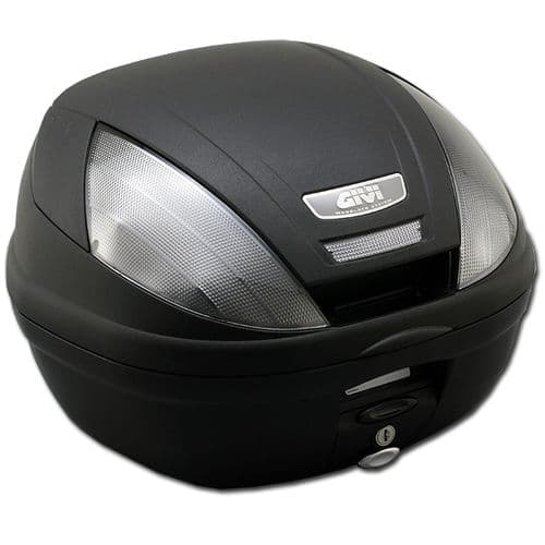 GIVI E370 TECH Monolock Top Box Black Embossed (39 litre)