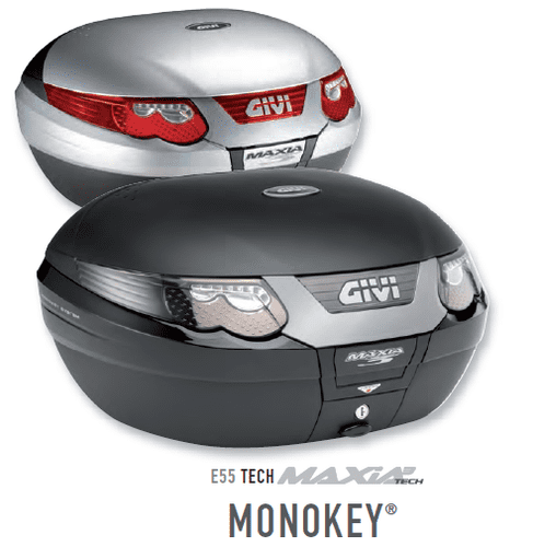 GIVI MONOKEY TOP BOXES  maximum load: 10 kg