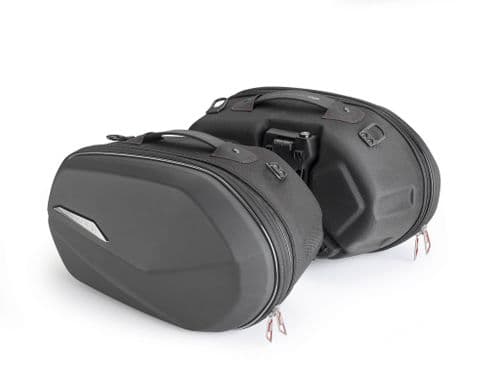 Givi ST609 Easy Lock Soft Side Cases Panniers - Pair
