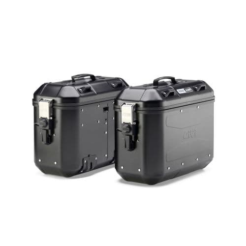 GIVI TREKKER DOLOMITI 36 PANNIERS ROYAL ENFIELD HIMALAYAN 450 (24 > 26) GIVI PL9059 RACK included