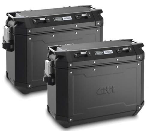 GIVI TREKKER OUTBACK PANNIERS YAMAHA TENERE 700 (25 > 26) GIVI PLO2174CAM SIDE CASE RACK included