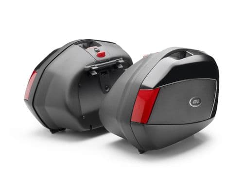 GIVI V35N PANNIERS KAWASAKI VERSYS 1000 (12 > 14) GIVI PLXR4105 RAPID RELEASE RACK included