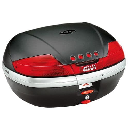 GIVI V46N Monokey Top Box Black Embossed Lid - 46 litre