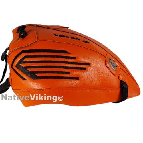 Kawasaki Vulcan S 650 2019 - 2020 Bagster Tank Cover 1697D (15 > 25) Orange MOTORCYCLE PROTECTOR
