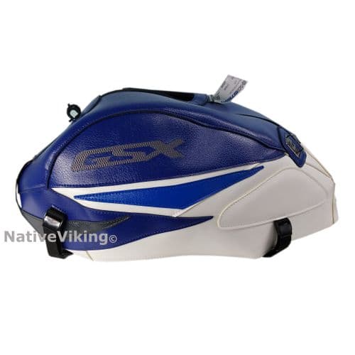 Suzuki GSX 1400 2003 Bagster Tank Cover 1435E (02 > 08) Baltic Blue / White / Gitane Blue / Grey