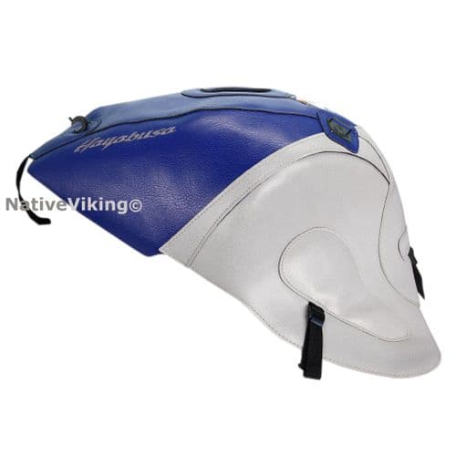 Suzuki Hayabusa GSX 1300 R 2001 Bagster Tank Cover 1379G (99 > 07) Blue/Light Grey