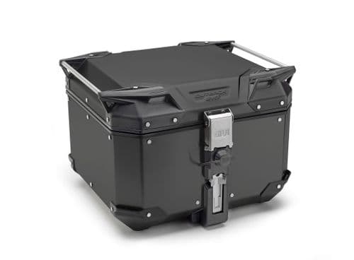 SUZUKI V-STROM 800DE (23 > 25) Top Box Set 42 L GIVI OBKEV42B including GIVI SR3125 RACK + M5 PLATE