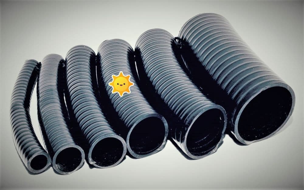 Black Pond Hose 1 1/4" 32mm Heavy Duty