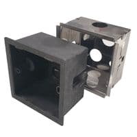 Blazetrap® Single Rapid Outlet Box System (ROBS 1) | 12.5 - 15mm fixing tabs