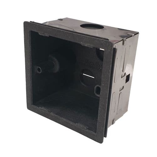 Blazetrap® ROBS 1 - 12.5/25mm Single Gang Fire Rated Back Box