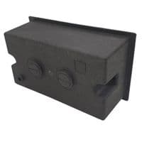 Blazetrap® Double Rapid Outlet Box System (ROBS 2) | 12.5 - 15mm fixing tabs