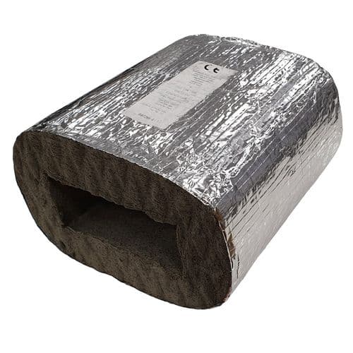 Intumescent Ventilation Fire Duct Sleeve - CE Marked (110 x 54 x 180 mm)