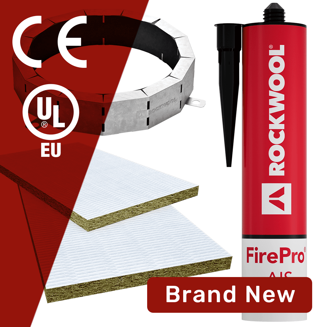 ROCKWOOL FirePro® Products collars, wraps, mastic, batts & more