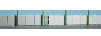 219 Concrete fencing, Gates